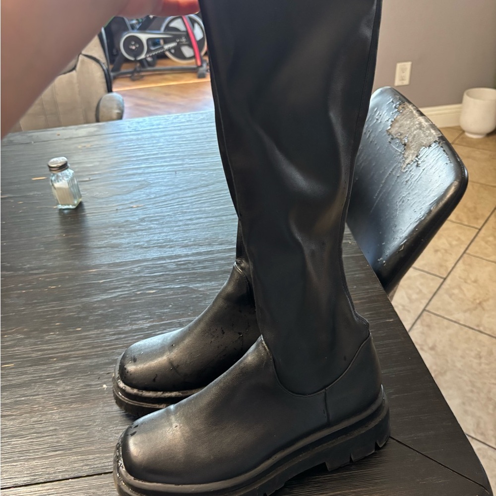 Steve Madden Black Women's Boots
